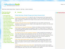 Tablet Screenshot of carbonneutralearth.com